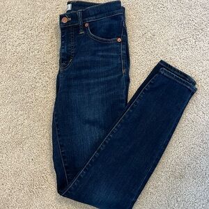 Madewell 9” High-rise Skinny Jeans Size 26